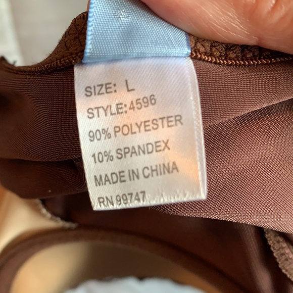 Heavenly Secrets Convertible Body Suit L Large - Picture 7 of 7